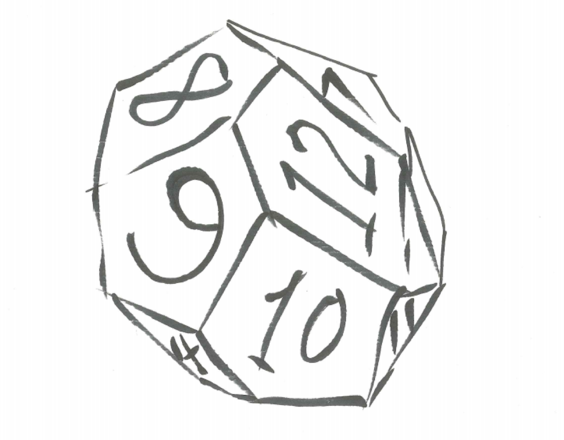 Twelve-sided Die