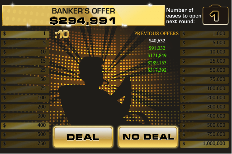 Banker offers now $294,991.
